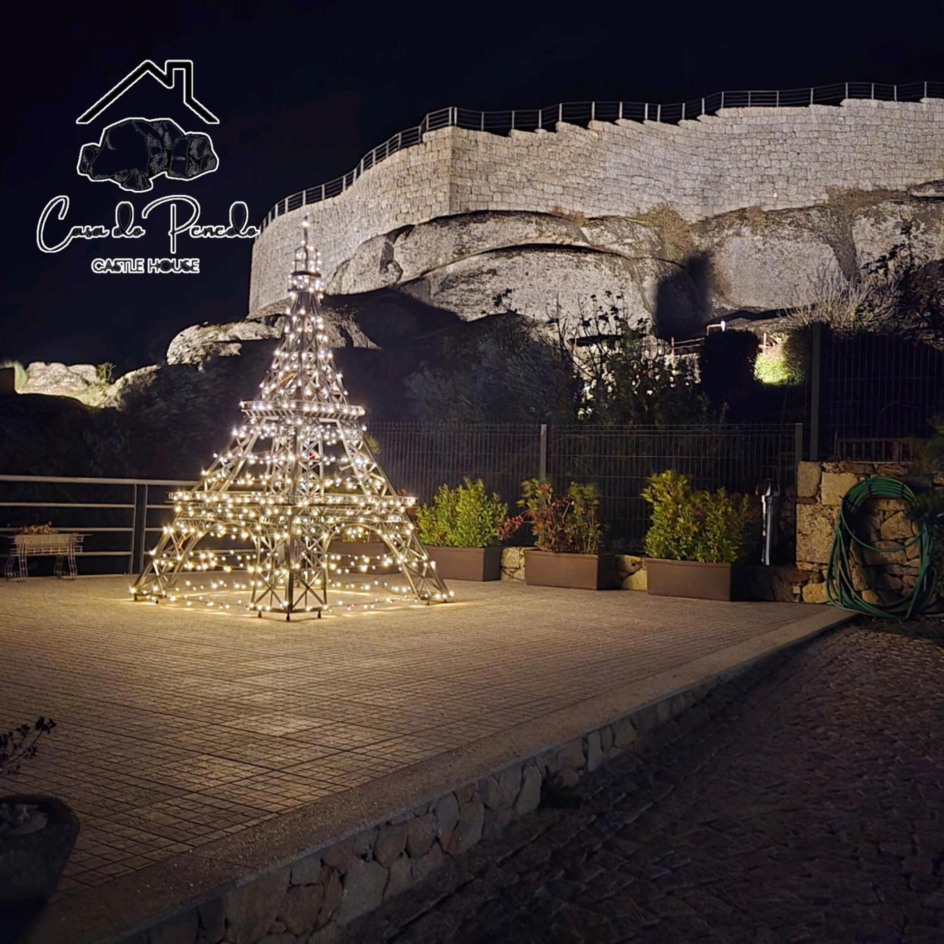 Casa Do Penedo Castle House Βίλα Linhares  Εξωτερικό φωτογραφία