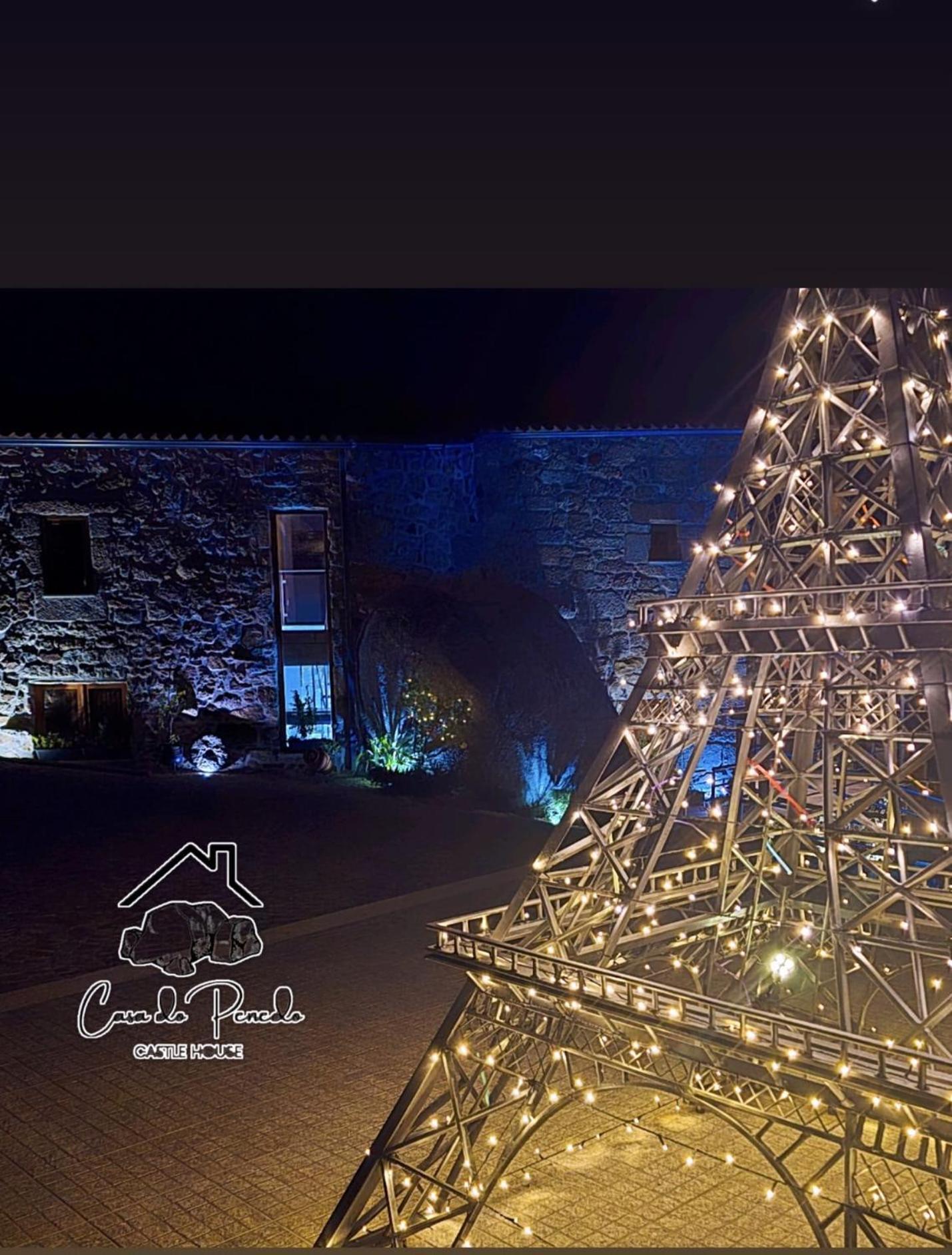 Casa Do Penedo Castle House Βίλα Linhares  Εξωτερικό φωτογραφία
